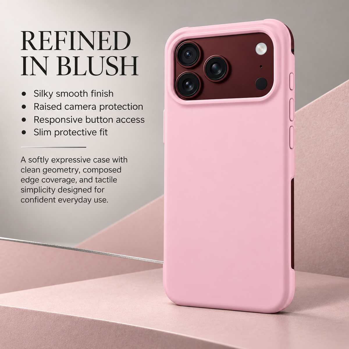 Premium iPhone Case Matte Candy Color Ultra Thin Full Hinge Shockproof Hard PC Anti Scratch Non Slip Lightweight Foldable Protective Cover Case Design