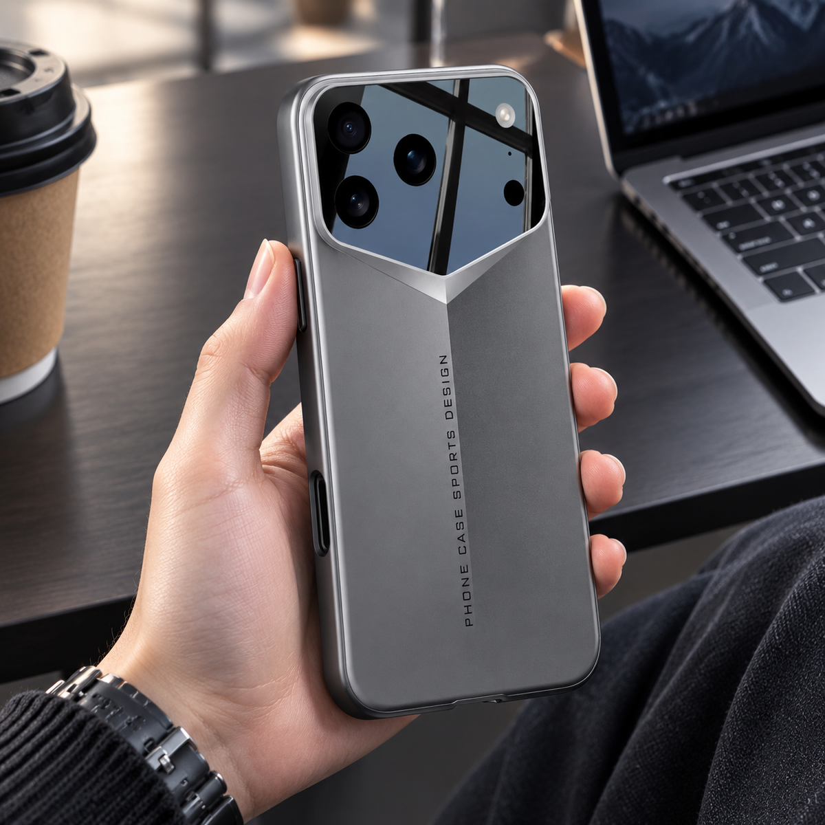 Premium iPhone Case Matte Hard PC Slim Protective Cover Camera Lens Protection Shockproof Anti Fingerprint Anti Scratch Lightweight Full Coverage Non Slip