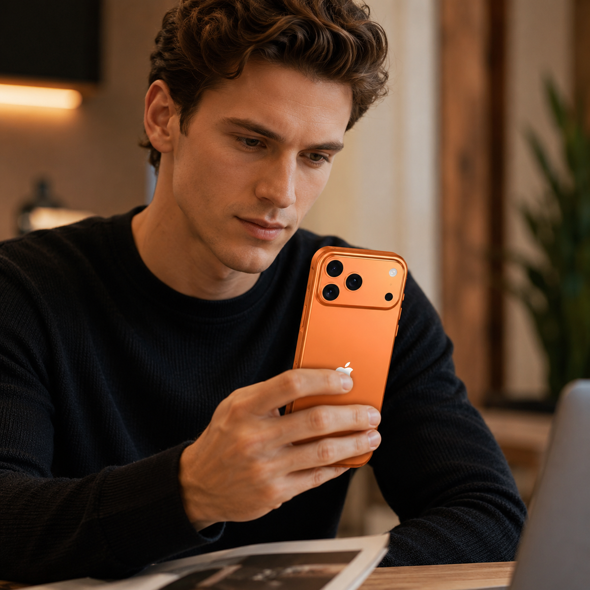 Premium iPhone Case Metal Alloy Armor Hollow Heat Dissipation Shockproof Bumper Anti Scratch Tough Slim Reinforced Edge Protective Frame Cover Case