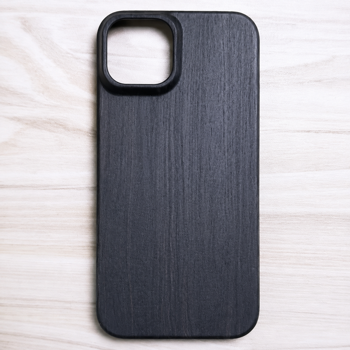 Premium iPhone Case Natural Wood Hard Back Protective Cover Walnut Ebony Bamboo Rosewood Anti Scratch Dust Resistant Non Slip Slim Lightweight Minimalist