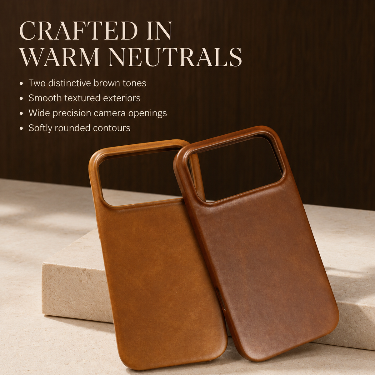 Premium iPhone Case Oil Wax Genuine Leather Shockproof Tough Anti Fingerprint Dustproof Textured Slim Luxury Protective Back Phone Cover Case Design