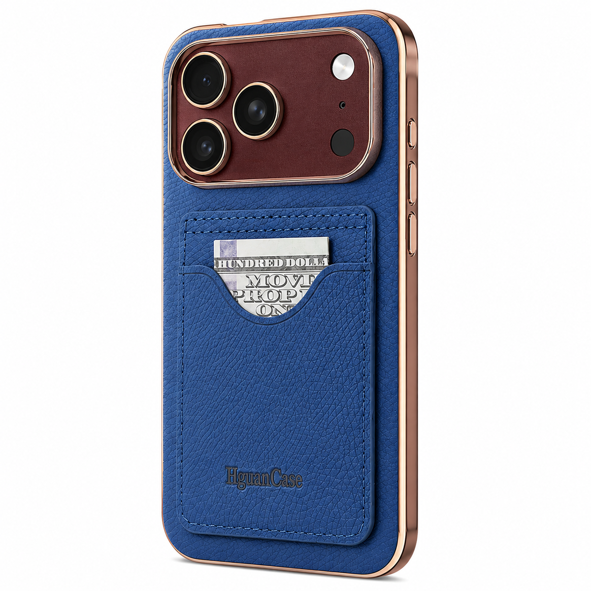Premium iPhone Case PU Leather Foldable Stand Cover Shockproof Anti Scratch Matte Card Holder Protective Electroplated Frame Slim Full Coverage Secure