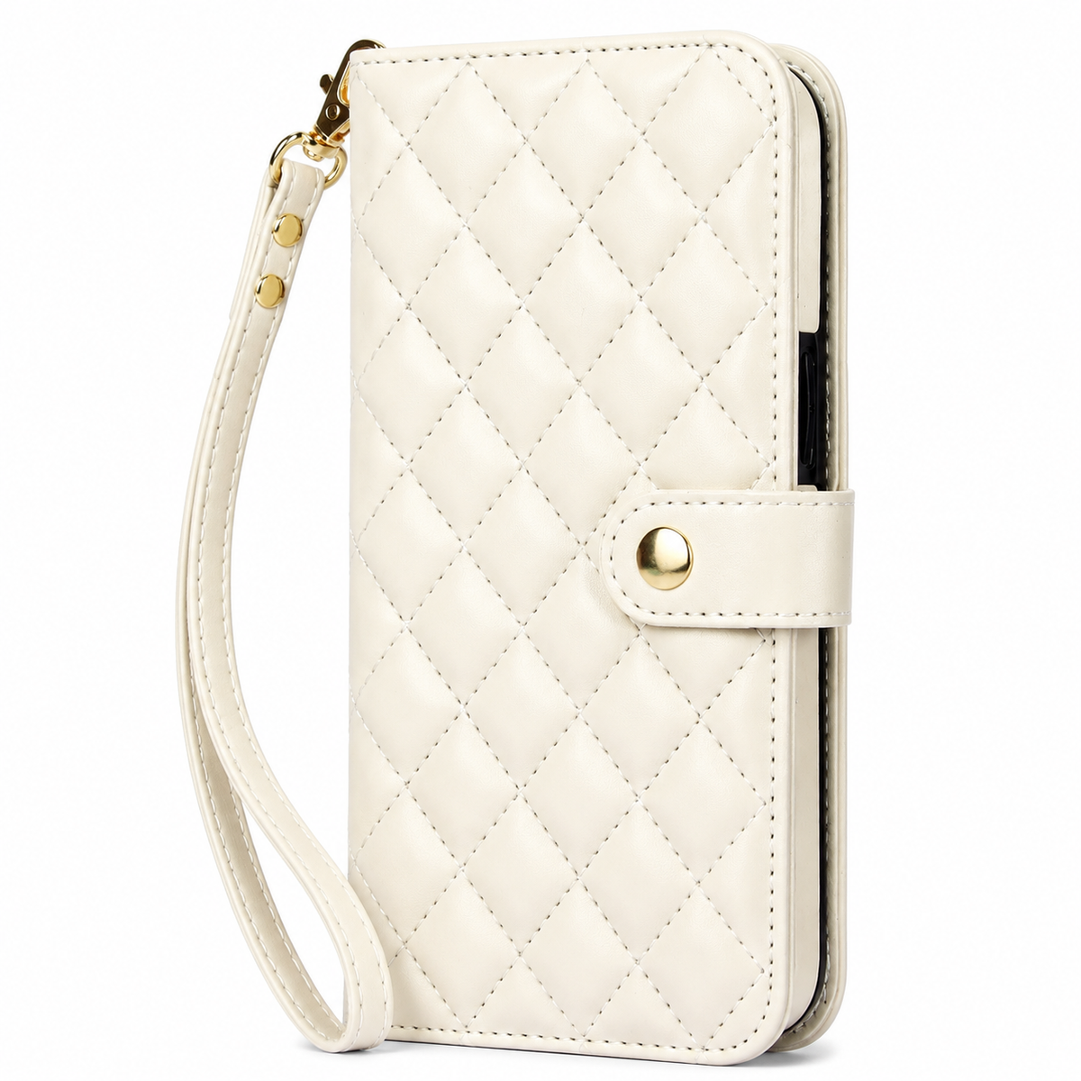 Premium iPhone Case RFID Blocking Wallet Crossbody Flip Cover PU Leather Card Holder Magnetic Closure Shockproof Protection Adjustable Strap Full Coverage