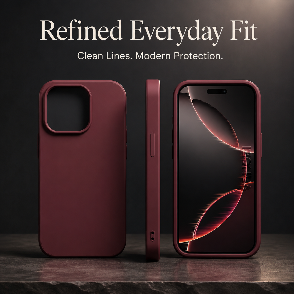 Premium iPhone Case Shockproof PC TPU Protective Cover Anti Scratch Anti Fingerprint Matte Non Slip Washable Dustproof Reinforced Slim Bumper Case