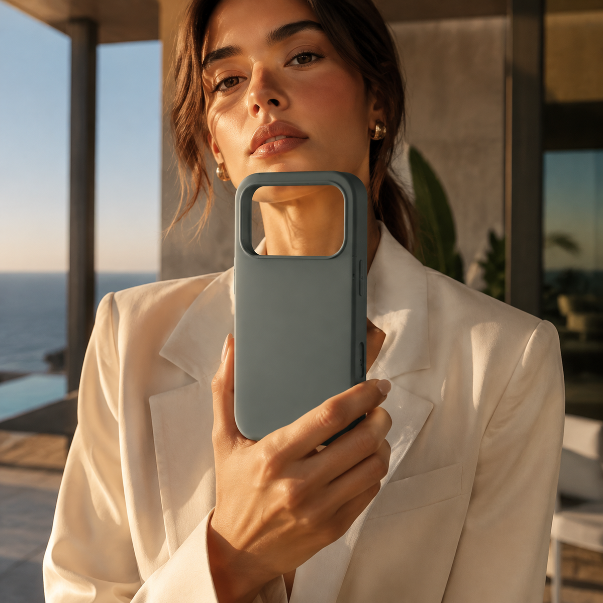 Premium iPhone Case Shockproof PC TPU Protective Cover Anti Scratch Anti Fingerprint Matte Non Slip Washable Dustproof Reinforced Slim Bumper Case