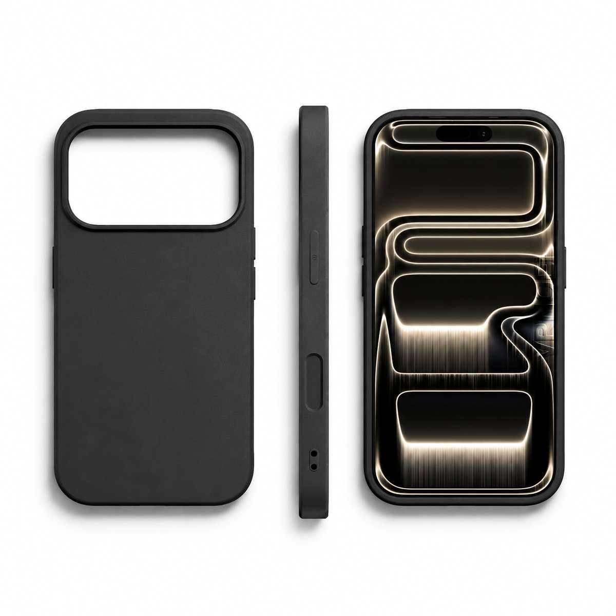 Premium iPhone Case Shockproof PC TPU Protective Cover Anti Scratch Anti Fingerprint Matte Non Slip Washable Dustproof Reinforced Slim Bumper Case