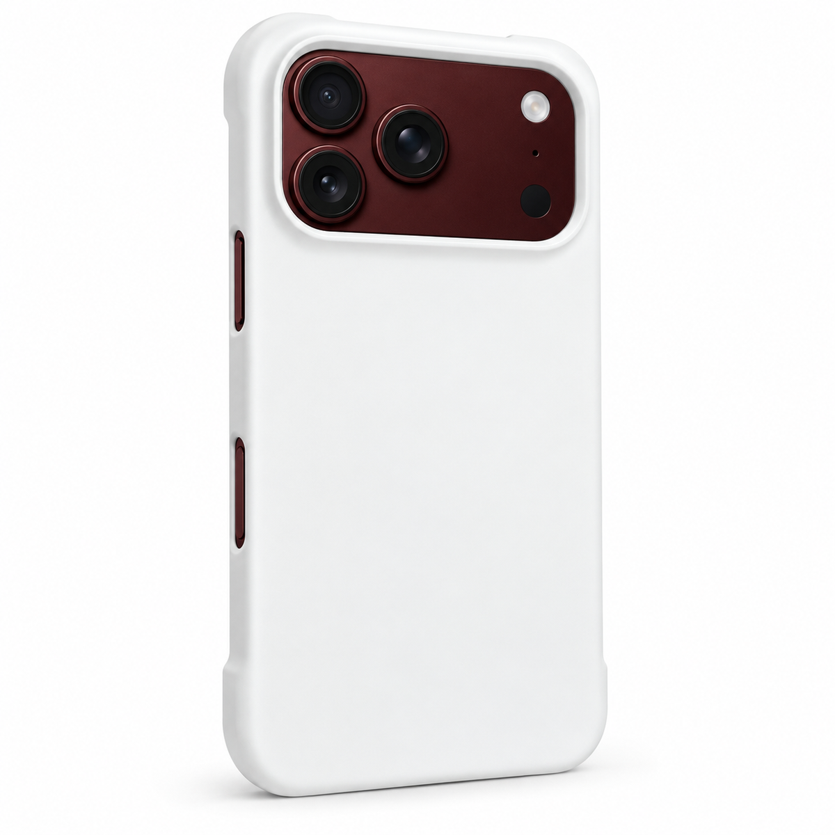 Premium iPhone Case Solid Color Skin Feel Shockproof PC TPU Foldable Tough Anti Fingerprint Wear Resistant Slim Comfortable Grip Protective Cover Case