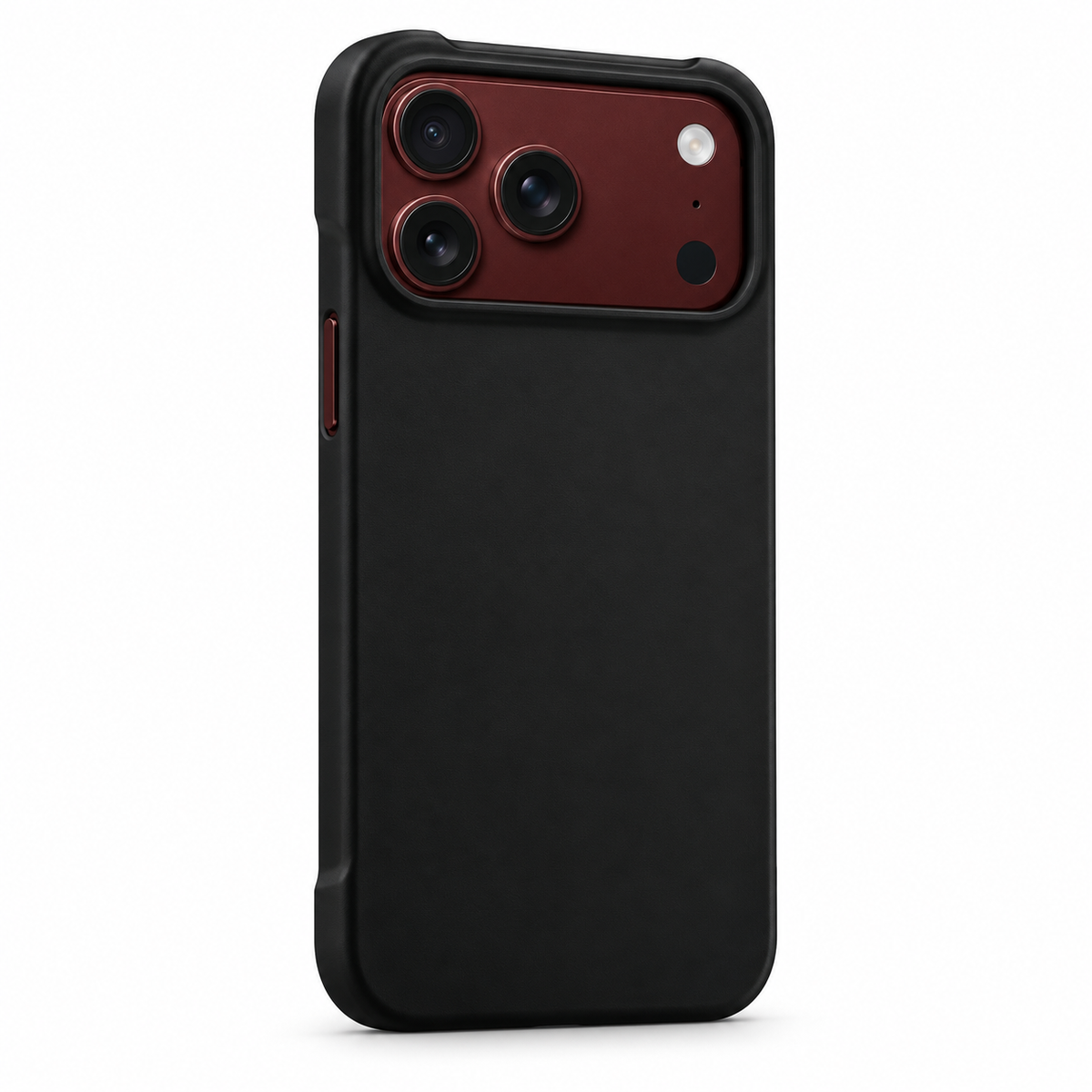 Premium iPhone Case Solid Color Skin Feel Shockproof PC TPU Foldable Tough Anti Fingerprint Wear Resistant Slim Comfortable Grip Protective Cover Case