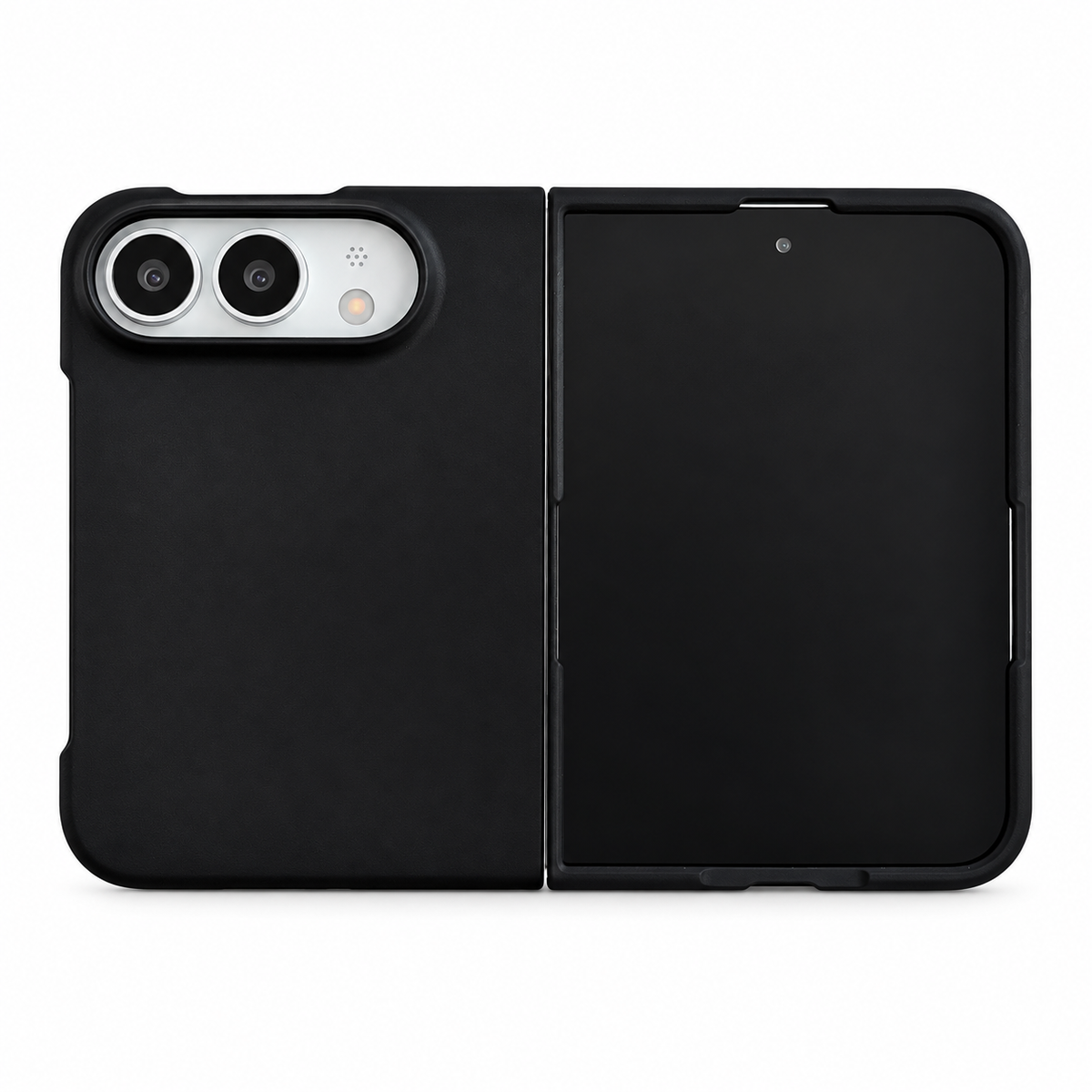 Premium iPhone Case Solid Color Skin Feel Shockproof PC TPU Foldable Tough Anti Fingerprint Wear Resistant Slim Comfortable Grip Protective Cover Case