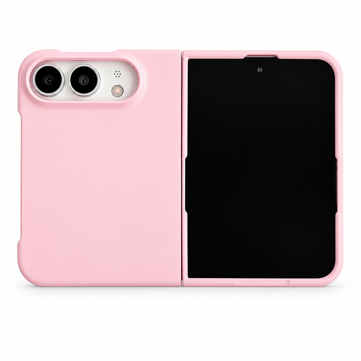 Premium iPhone Case Solid Color Skin Feel Shockproof PC TPU Foldable Tough Anti Fingerprint Wear Resistant Slim Non Slip Protective Phone Cover Case