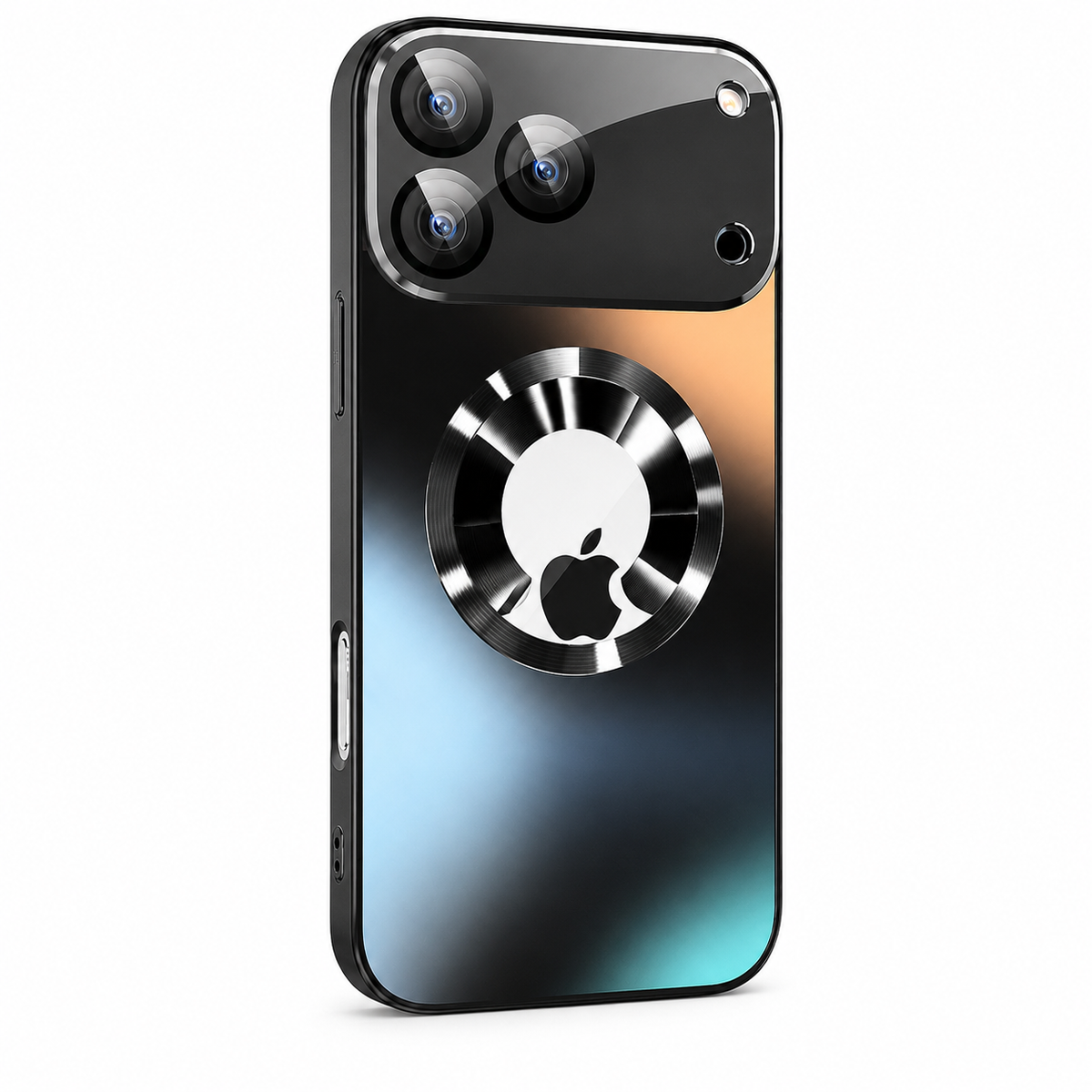 Premium iPhone Case Titanium Magnetic Camera Lens Protection Shockproof PC TPU Matte Tough Slim Reinforced Anti Scratch Protective Bumper Cover Case