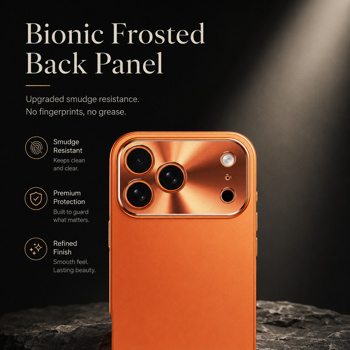 Premium iPhone Case Ultra Thin Aluminum Alloy Frame Shockproof Protective Cover Frosted PC Back Anti Scratch Anti Fingerprint Slim Matte Full Coverage