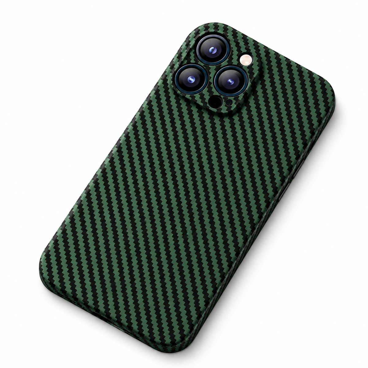Premium iPhone Case Ultra Thin Carbon Fiber Matte Protective Cover 0.2mm PP Back Lightweight Scratch Resistant Slim Minimalist Hard Back Design