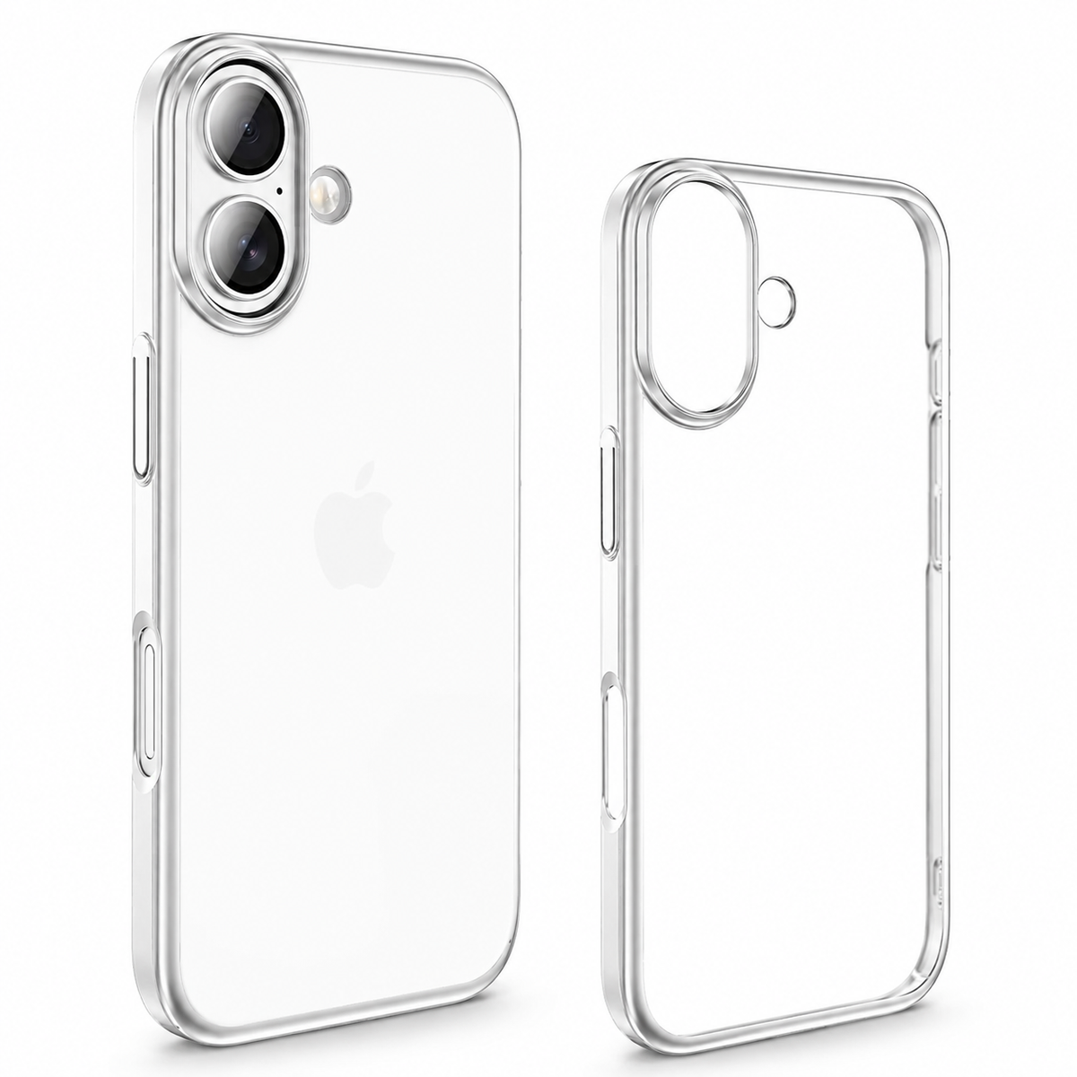 Premium iPhone Case Ultra Thin Frosted Translucent Shockproof PC TPU Electroplating Anti Scratch Anti Fingerprint Non Slip Lightweight Protective Cover