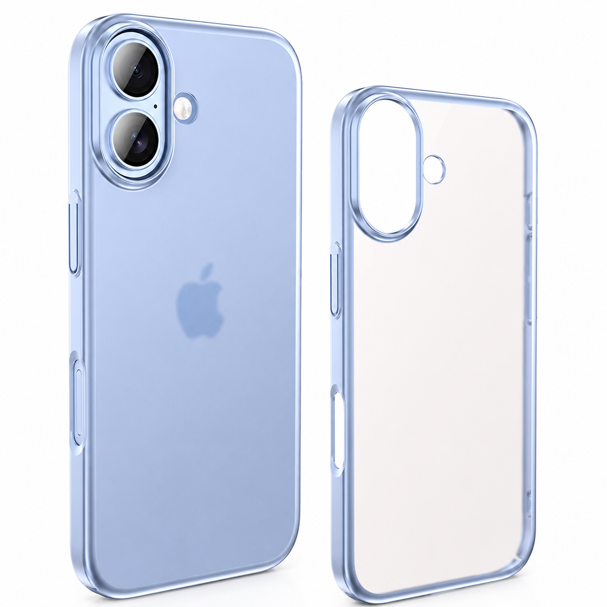 Premium iPhone Case Ultra Thin Frosted Translucent Shockproof PC TPU Electroplating Anti Scratch Anti Fingerprint Non Slip Lightweight Protective Cover