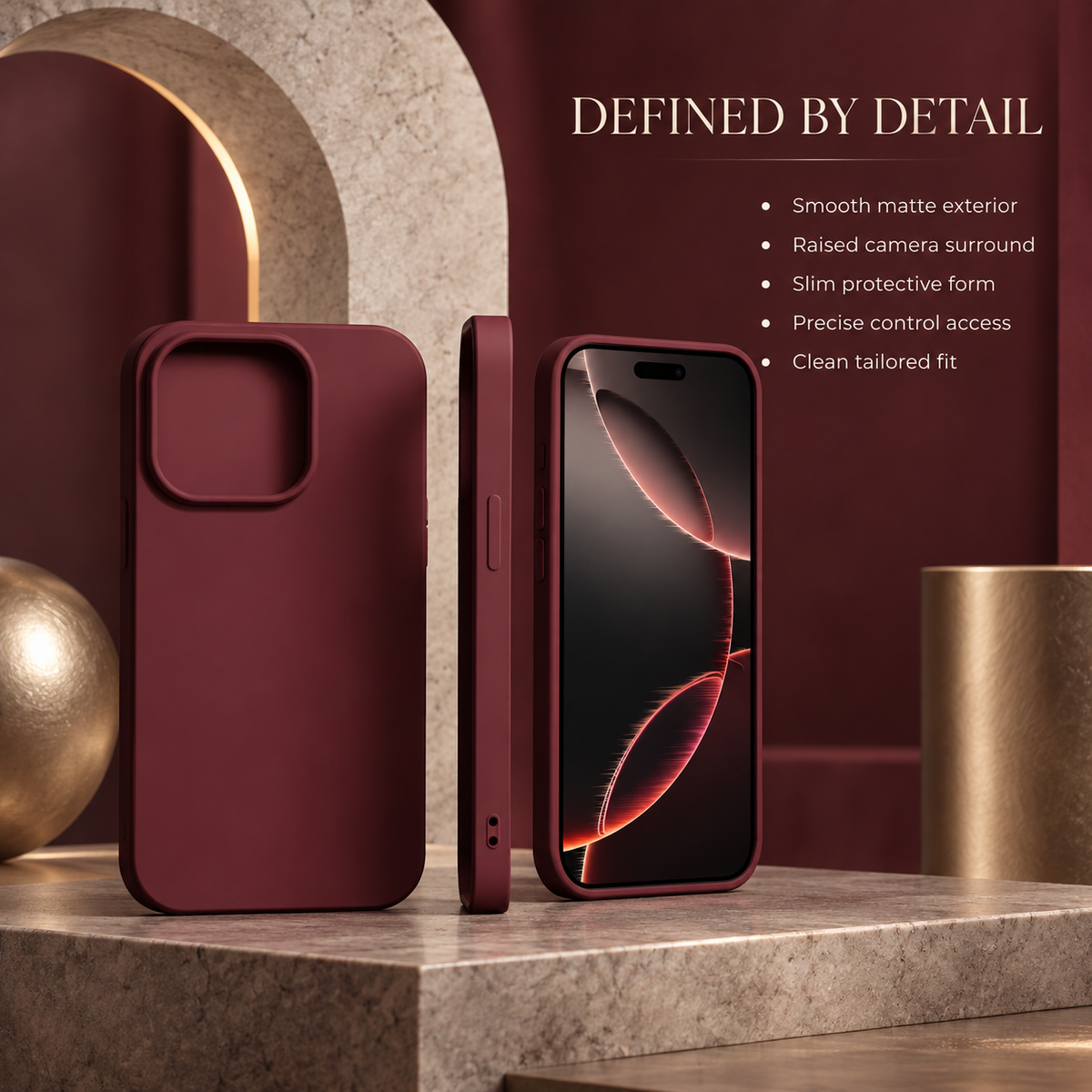 Premium iPhone Case Upgrade Shockproof PC TPU Matte Anti Scratch Anti Fingerprint Non Slip Dustproof Slim Protective Back Bumper Phone Cover Case Design