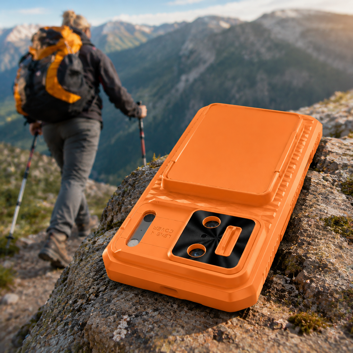 Premium iPhone Case Wallet Card Holder Sliding Camera Cover Stand Shockproof Dual Layer Heavy Duty Full Coverage Slim Protective Durable Design