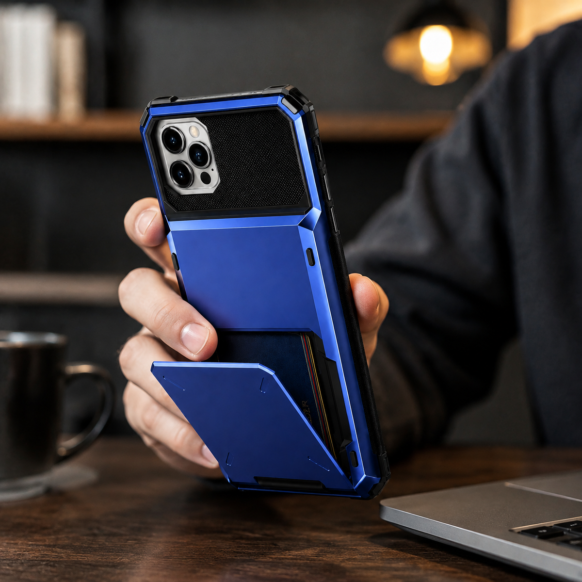 Premium iPhone Case Wallet MagSafe Compatible Magnetic Card Holder Shockproof Protective Cover Camera Lens Protection Slim Full Coverage