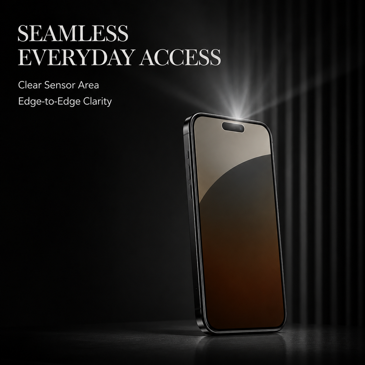 Premium iPhone Privacy Screen Protector Tempered Glass Anti Spy Full Coverage Anti Fingerprint Scratch Resistant Ultra Thin Case Friendly