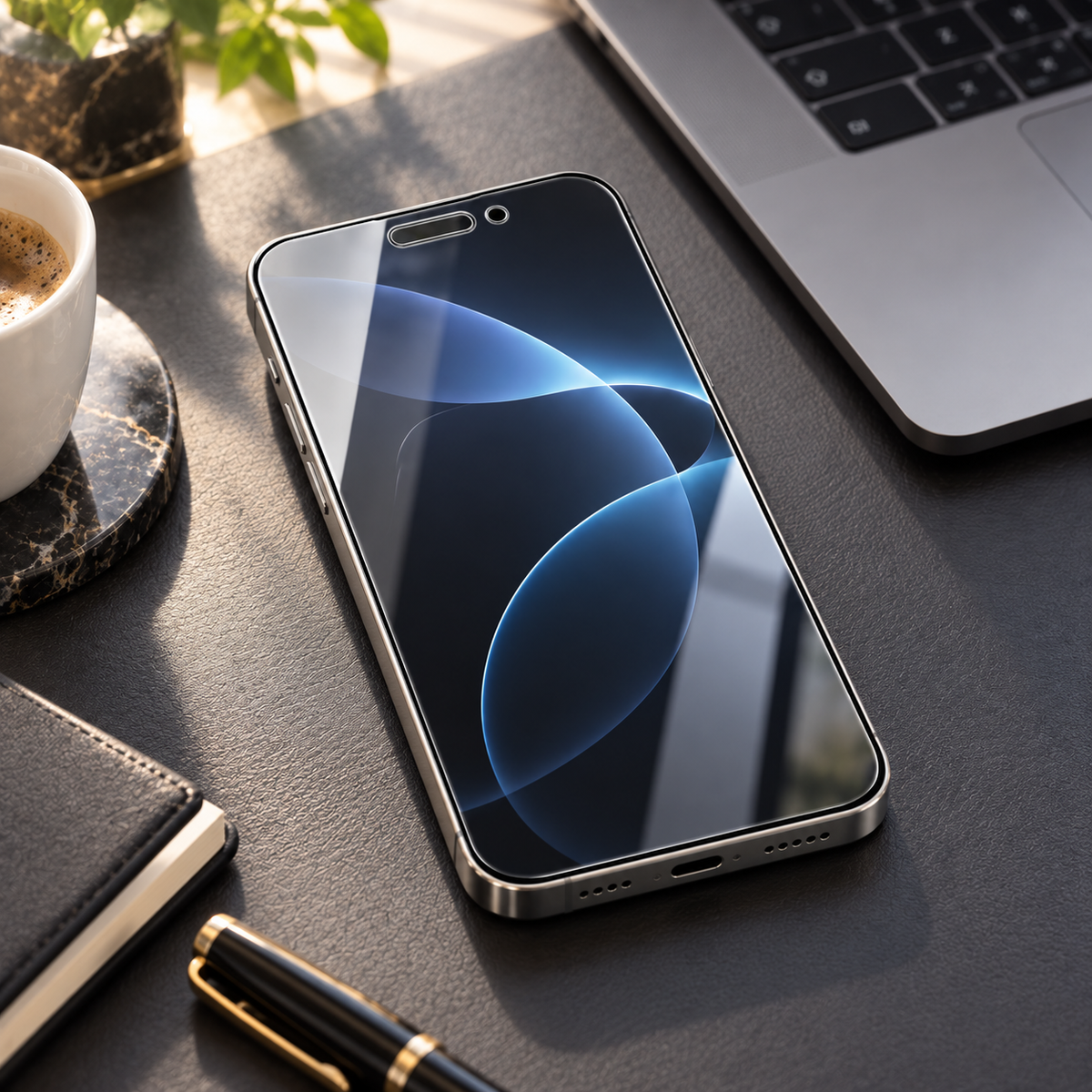Premium iPhone Screen Protector 9H Tempered Glass HD Clear Anti Fingerprint Scratch Resistant Anti Shatter Film Case Friendly X Compatible with iPhone