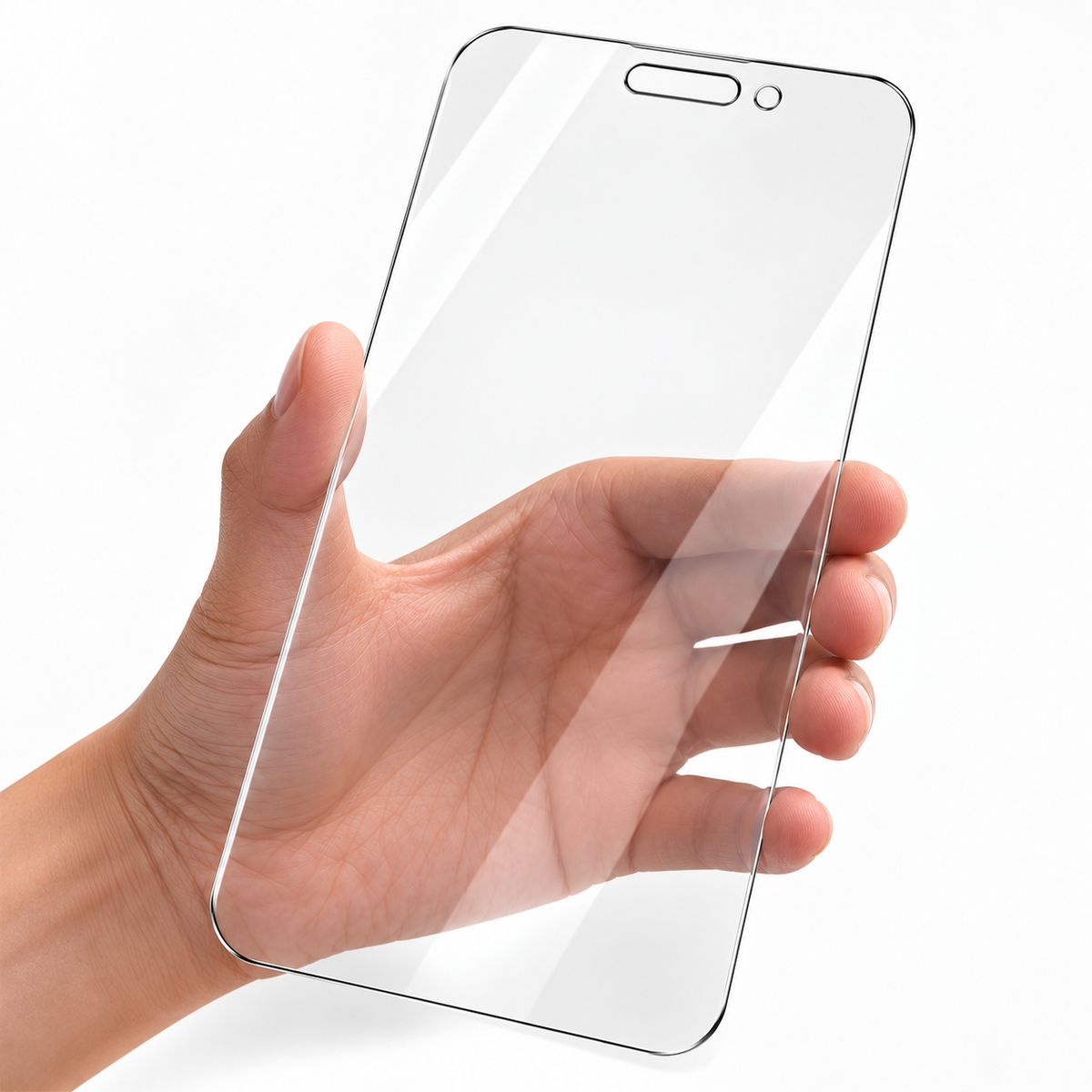 Premium iPhone Screen Protector 9H Tempered Glass HD Clear Anti Fingerprint Scratch Resistant Anti Shatter Film Case Friendly X Compatible with iPhone