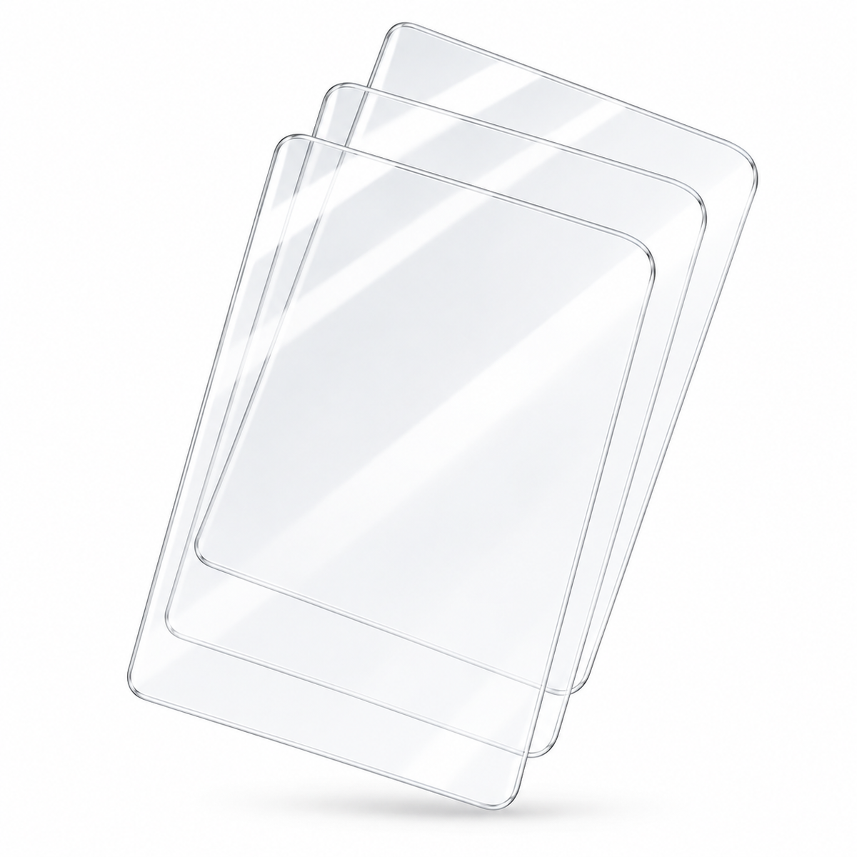 Premium iPhone Screen Protector Tempered Glass 9H HD Clear Anti Fingerprint Scratch Resistant Anti Shatter AR Film 3D Coverage Compatible with iPhones