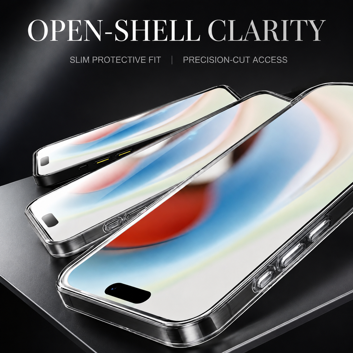Premium iPhone Screen Protector Tempered Glass HD Clear Anti Fingerprint Scratch Resistant Bubble Free Ultra Thin Shatter Resistant Case Friendly