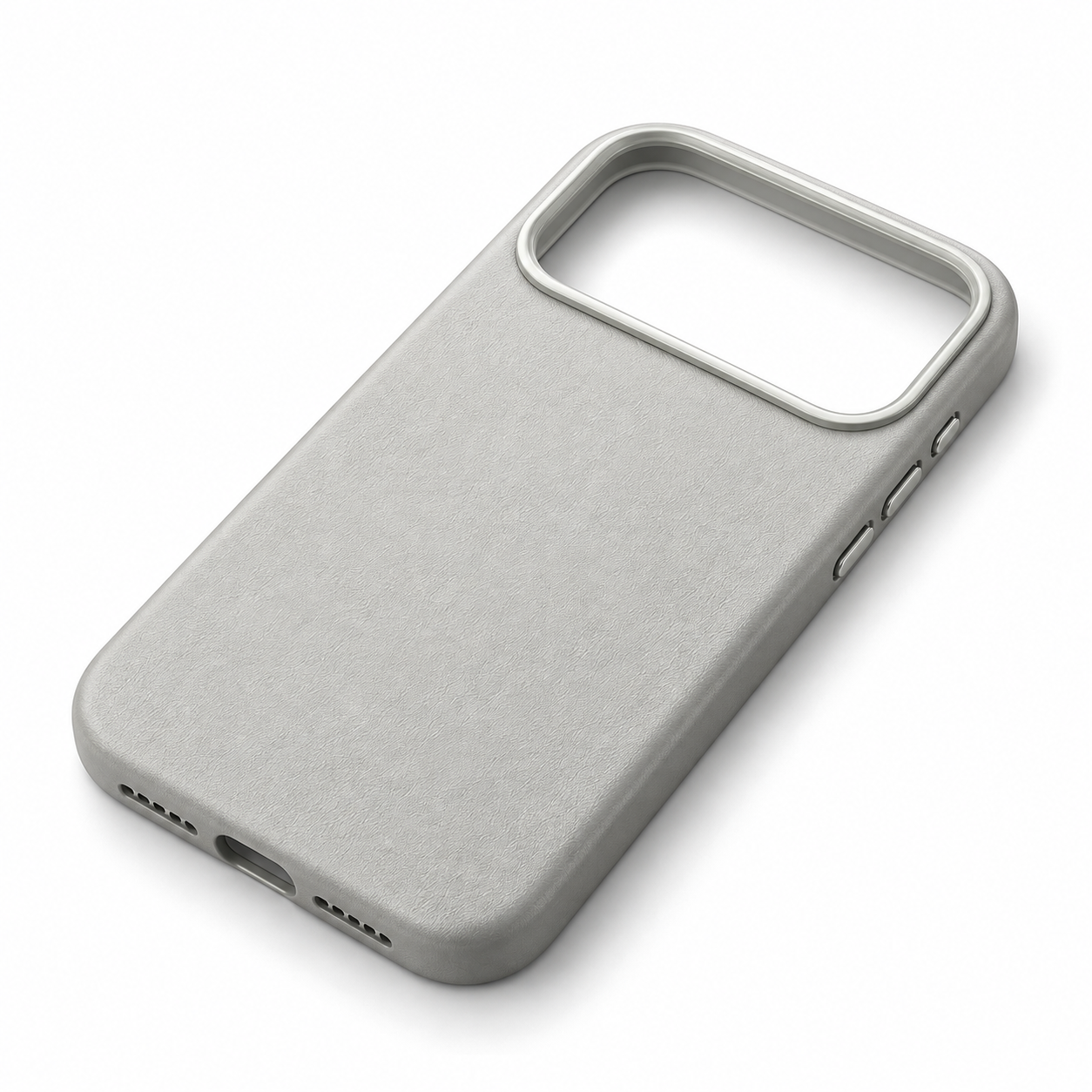Textured Slim Case with Elevated Camera Surround & Metallic Accents