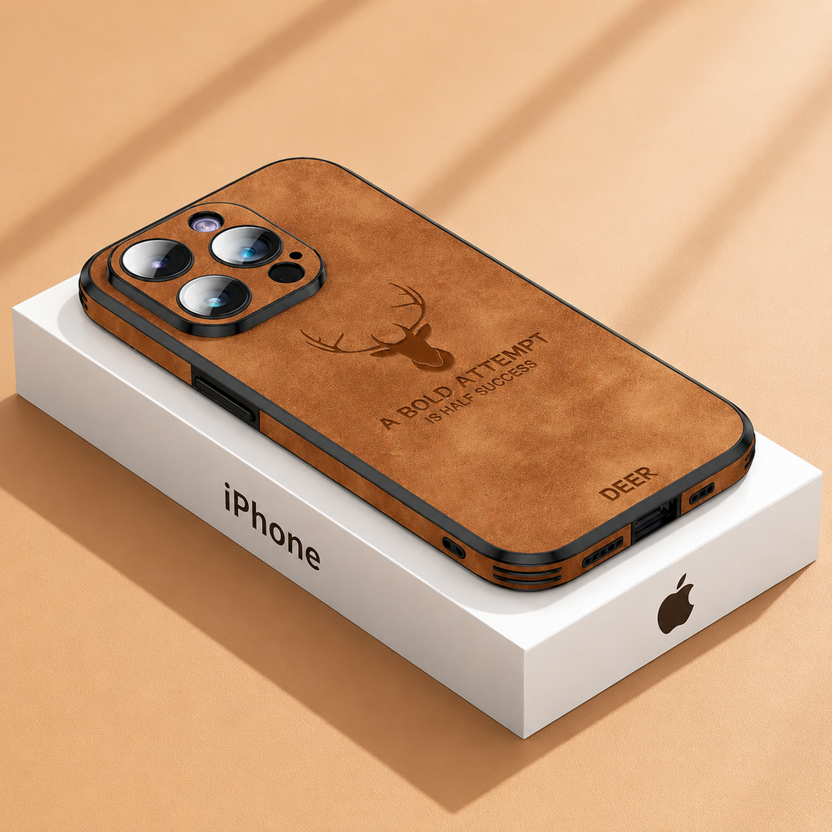Luxury iPhone Case MagSafe Compatible Leather Texture Silicone Shockproof Protective Cover Camera Lens Protection Slim Bumper Anti Scratch Soft Grip