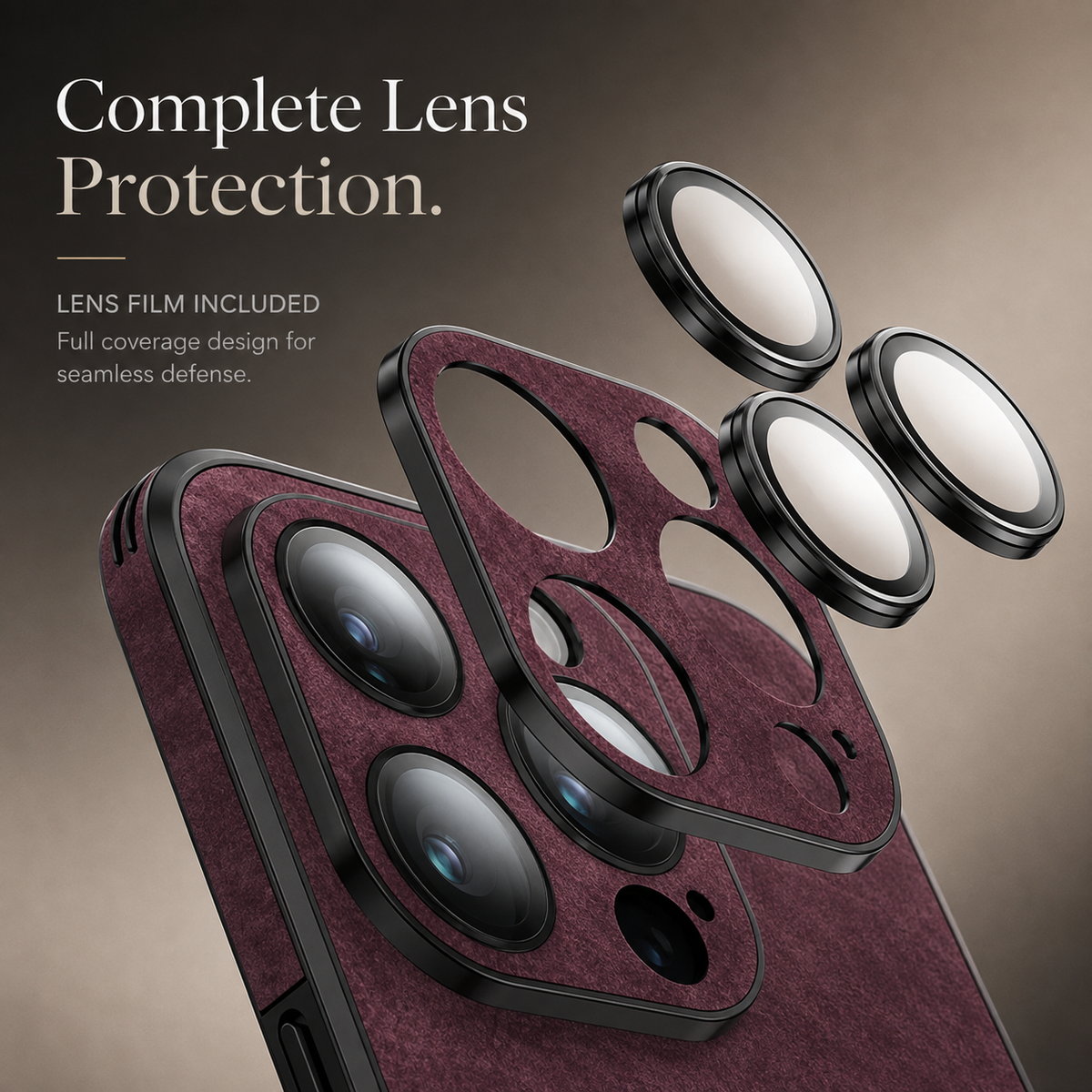 Luxury iPhone Case MagSafe Compatible Leather Texture Silicone Shockproof Protective Cover Camera Lens Protection Slim Bumper Anti Scratch Soft Grip