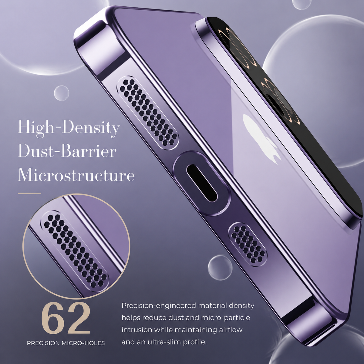 Luxury iPhone Case MagSafe Compatible Transparent Tempered Glass Shockproof Protective Cover Silicone Bumper Camera Lens Protection Ultra Thin Clear