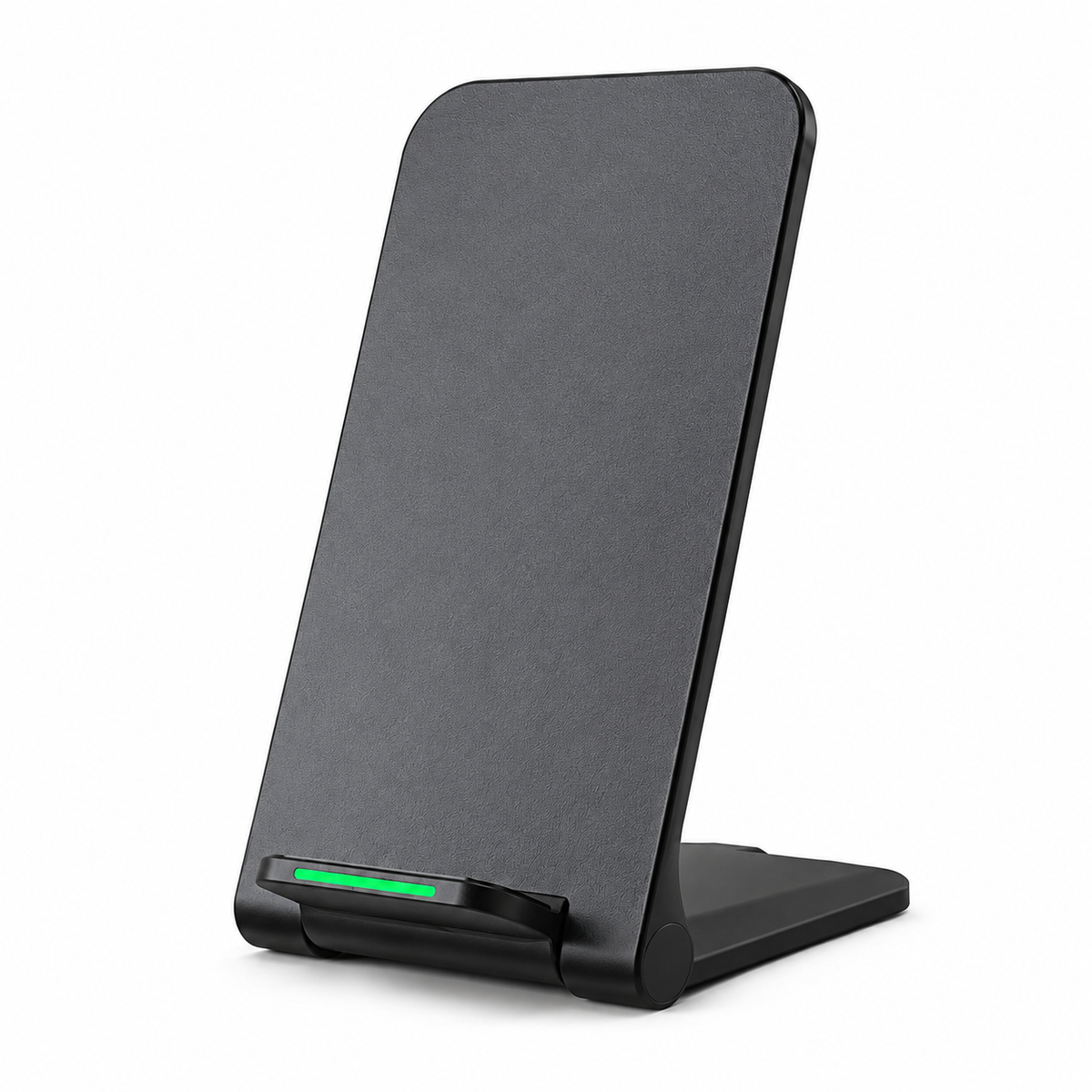 Premium 30W Wireless Charger Stand Fast Charging Foldable Phone Charging Stand USB C Vertical Horizontal Viewing Compatible with iPhone Travel Design