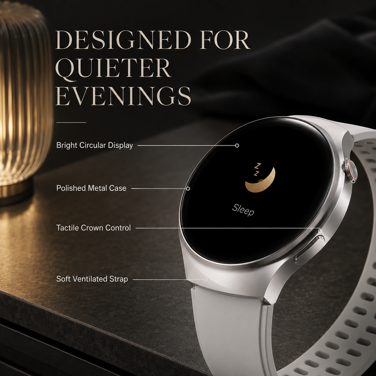 Premium AMOLED GPS Smart Watch 1.46 Inch HD Display Bluetooth Calling Fitness Tracker Health Monitor Wireless Charging NFC Smartwatch Compatible with iPhone