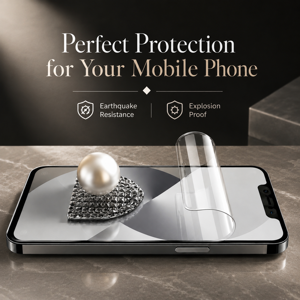 Premium Hydrogel Screen Protector Flexible Full Cover Protective Film Scratch Resistant Smooth Touch Impact Protection Compatible with iPhone