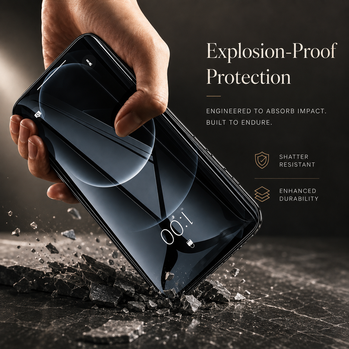 Premium Hydrogel Screen Protector Flexible Full Cover Protective Film Scratch Resistant Smooth Touch Impact Protection Compatible with iPhone