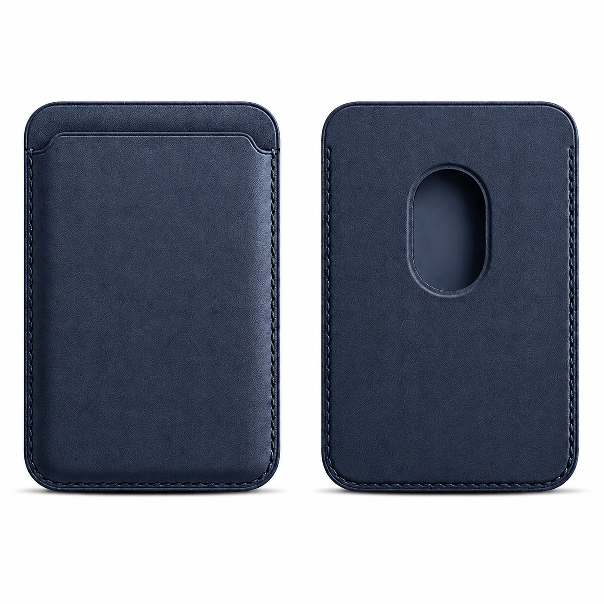 Premium Magnetic Leather Wallet MagSafe RFID Blocking Card Holder Slim Magnetic Card Case Anti Scratch Leather Wallet Compatible with iPhone Everyday