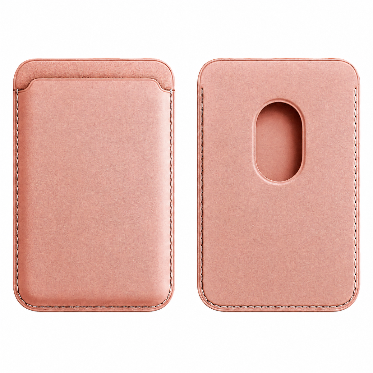 Premium Magnetic Leather Wallet MagSafe RFID Blocking Card Holder Slim Magnetic Card Case Anti Scratch Leather Wallet Compatible with iPhone Everyday