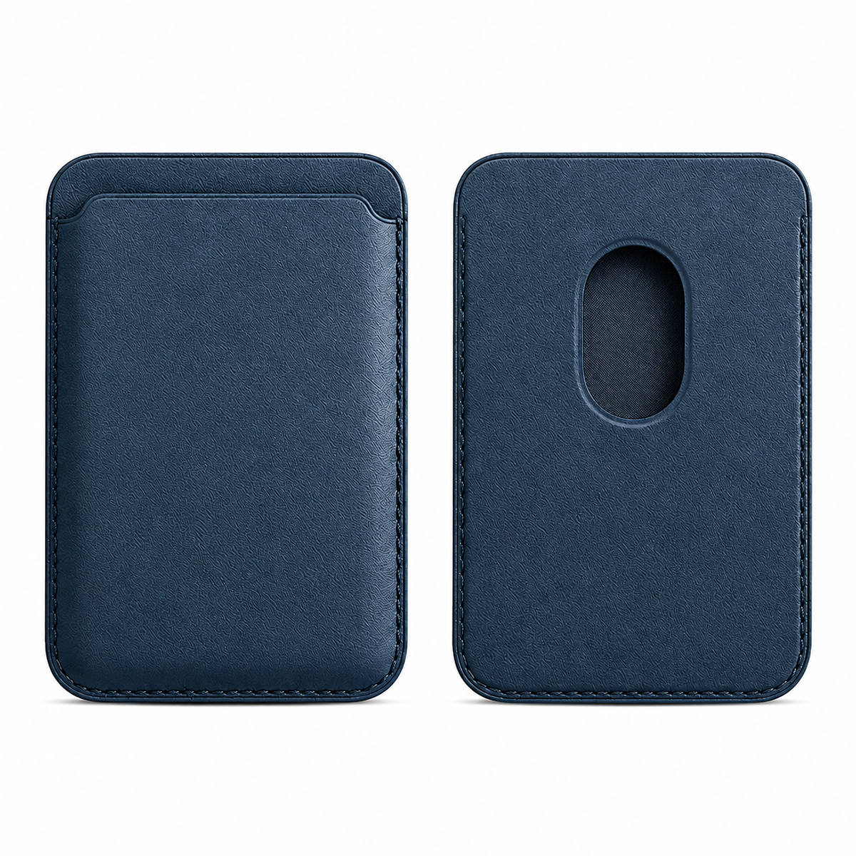 Premium Magnetic Leather Wallet MagSafe RFID Blocking Card Holder Slim Magnetic Card Case Anti Scratch Leather Wallet Compatible with iPhone Everyday
