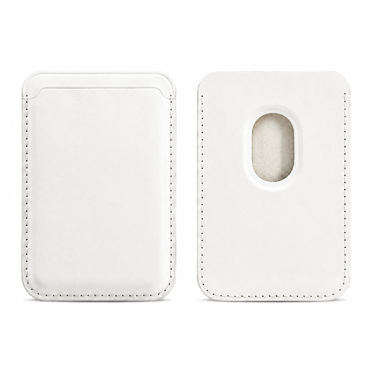 Premium Magnetic Leather Wallet MagSafe RFID Blocking Card Holder Slim Magnetic Card Case Anti Scratch Leather Wallet Compatible with iPhone Everyday