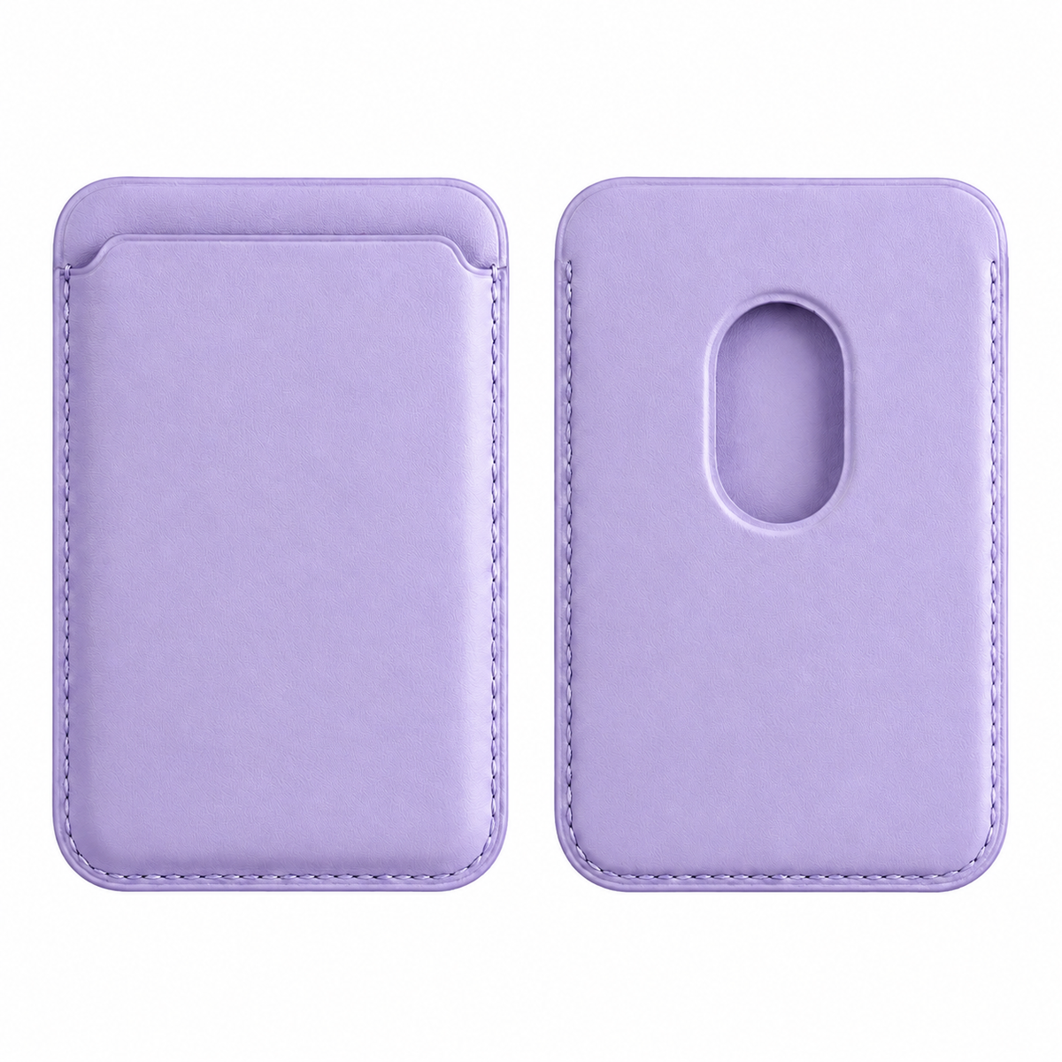 Premium Magnetic Leather Wallet MagSafe RFID Blocking Card Holder Slim Magnetic Card Case Anti Scratch Leather Wallet Compatible with iPhone Everyday