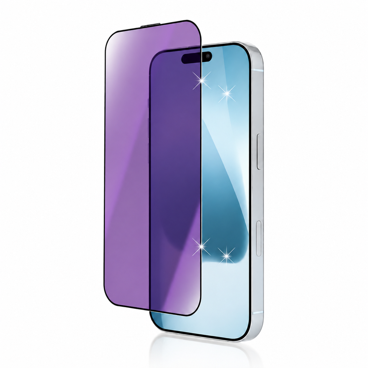 Premium Privacy Screen Protector Anti Spy Tempered Glass Blue Lights Full Coverage Scratch Resistant Screen Guard Case Friendly Compatible with iPhone
