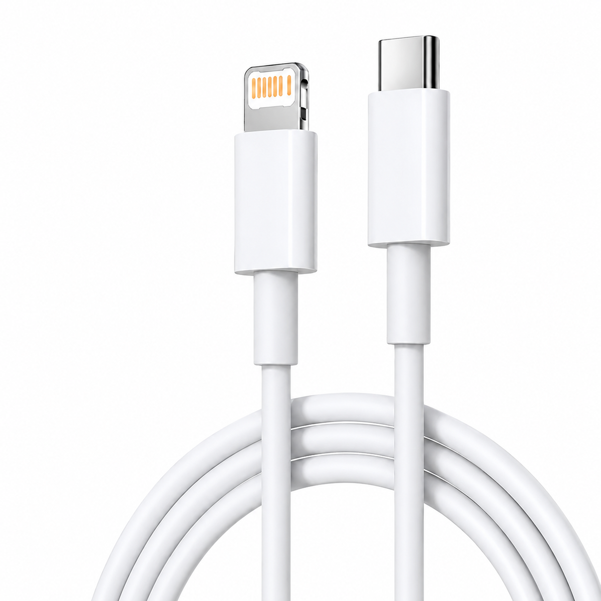 Premium USB C PD Fast Charging Cable 35W Data Sync Cord 2.4A Fast Charge TPE TPU Durable Cable Reliable Power Transfer Compatible with iPhone