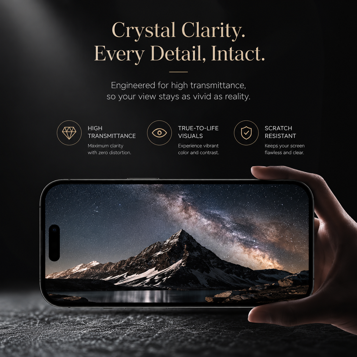 Premium Ultra Thin Camera Lens Protector 4 Pack Tempered Glass Anti Scratch Anti Fingerprint Full Coverage HD Clear Camera Cover Compatible with iPhone