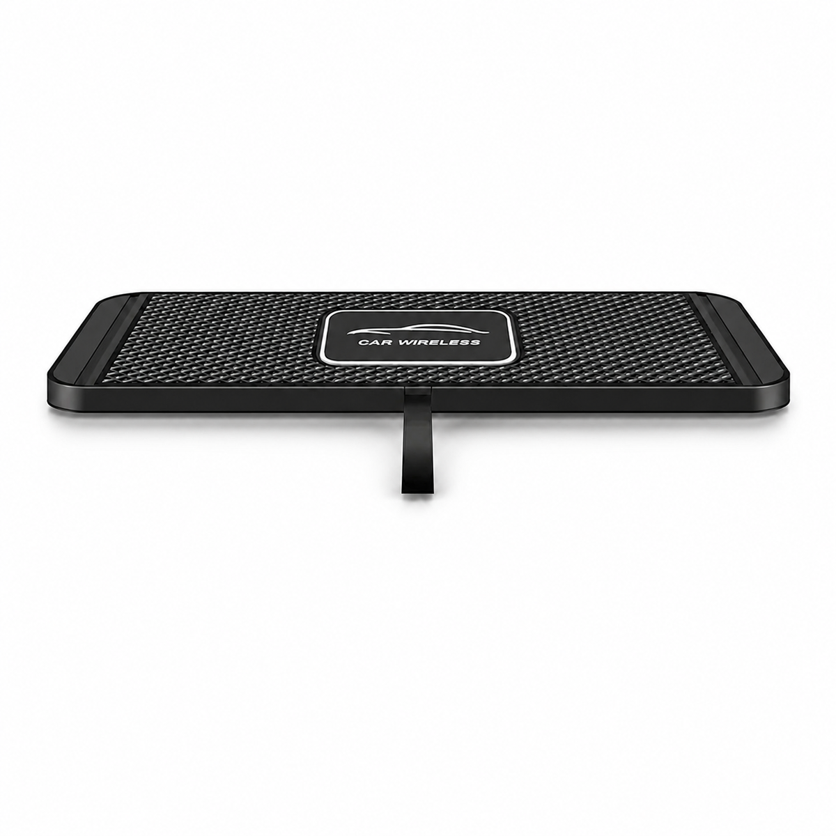 Premium Wireless Car Charger 15W Fast Wireless Charging Dashboard Phone Pad Anti Slip Silicone Cradle Dock Heat Resistant Charging Stand Compatible with iPhone