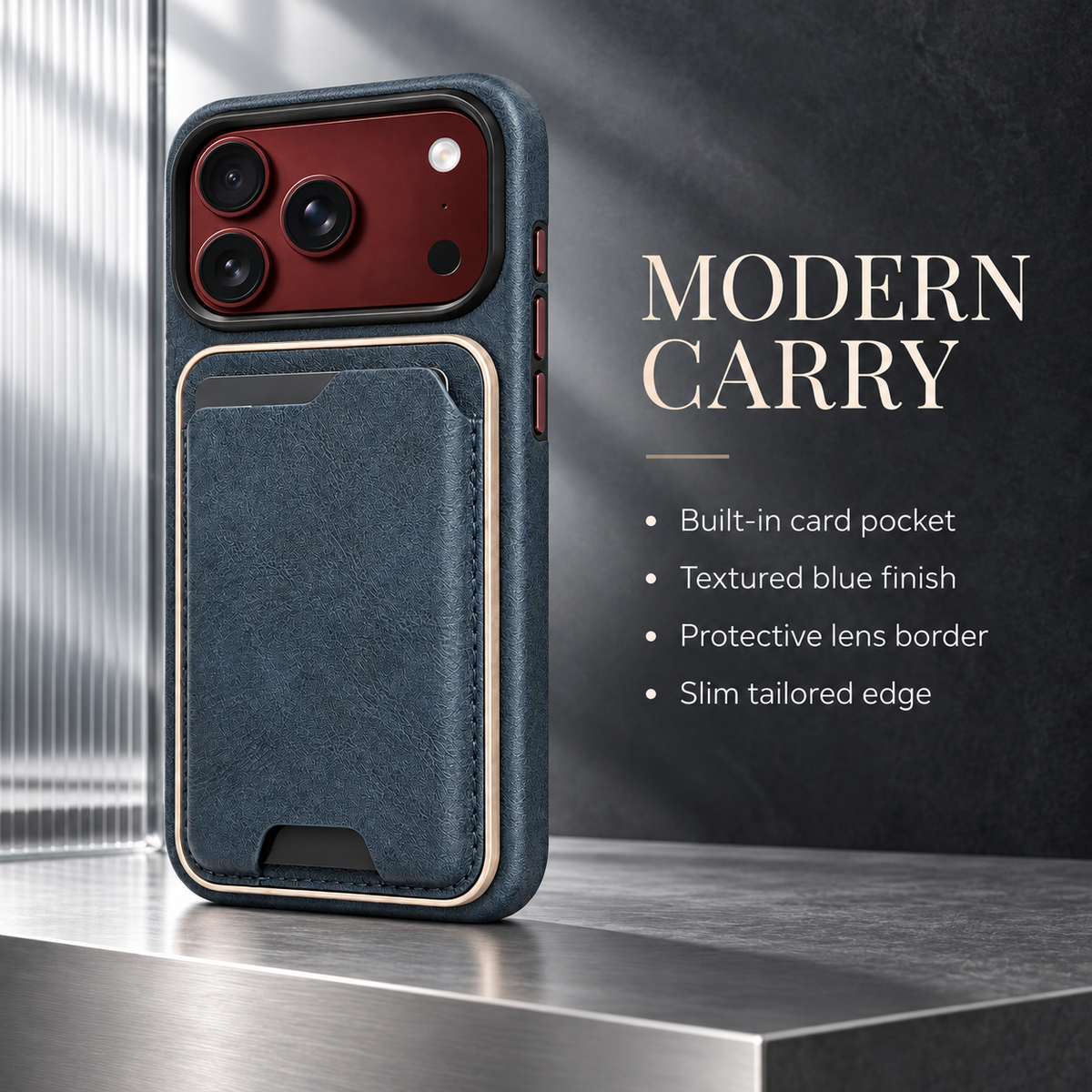 Premium iPhone Case 2 in 1 Detachable Card Holder MagSafe Magnetic Leather Foldable Shockproof Slim Wallet Comfortable Grip Protective Cover Case