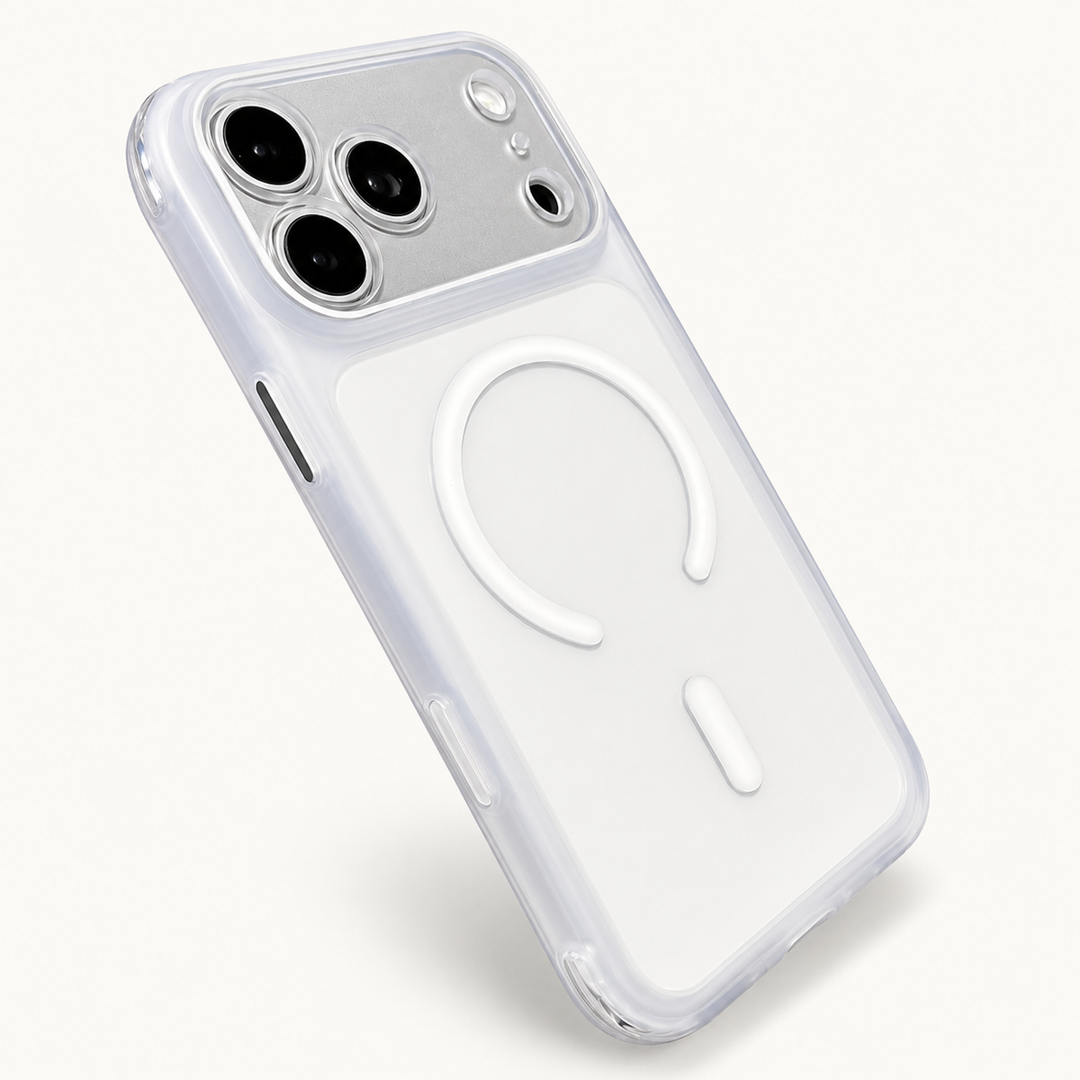 Premium iPhone Case Air Cushion Magnetic Clear Shockproof PC TPU Precision Cutout Anti Drop Transparent Slim Protective Bumper Phone Cover Case Design