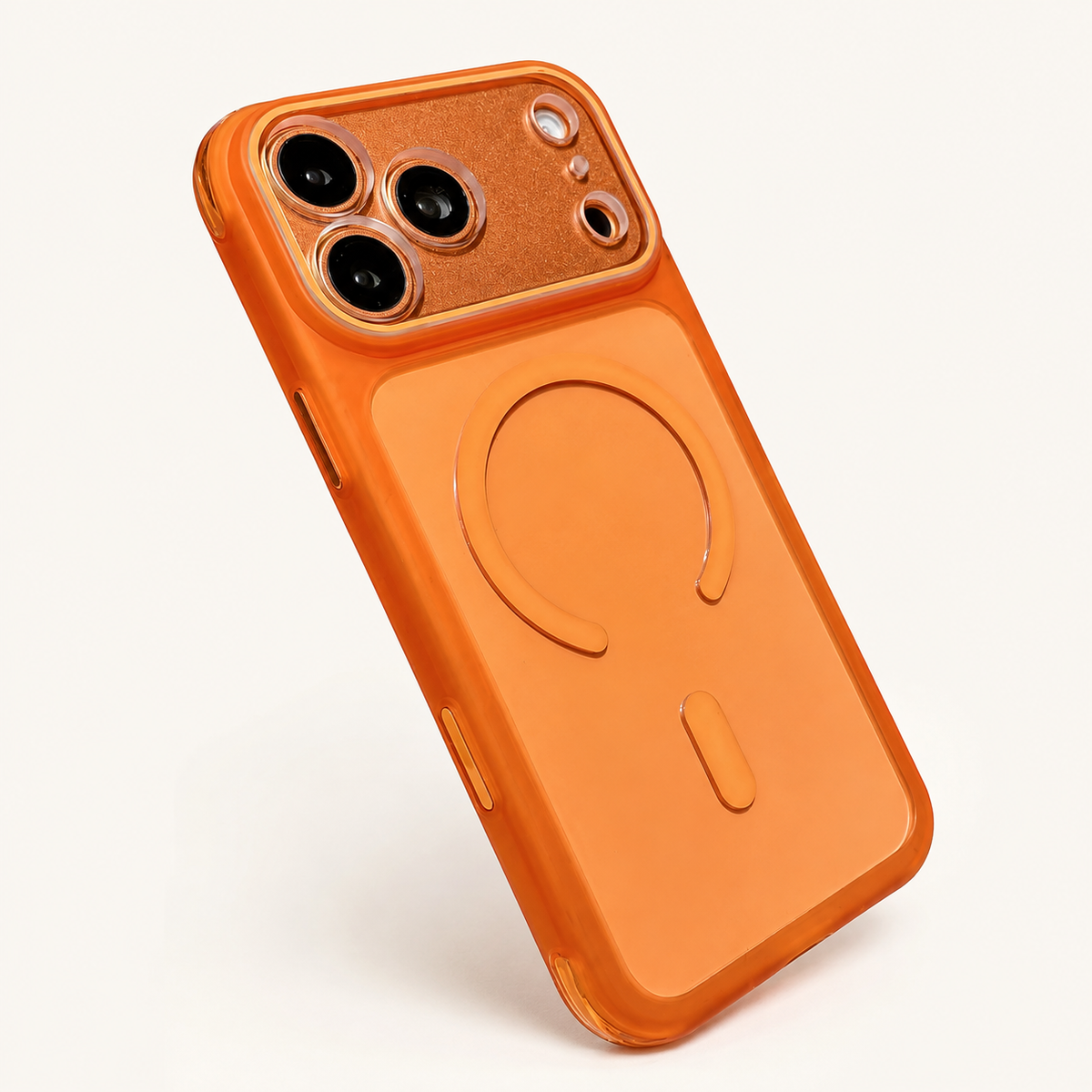 Premium iPhone Case Air Cushion Magnetic Clear Shockproof PC TPU Precision Cutout Anti Drop Transparent Slim Protective Bumper Phone Cover Case Design