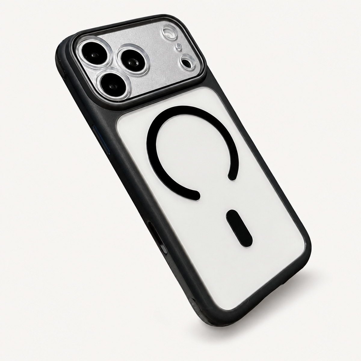 Premium iPhone Case Air Cushion Magnetic Clear Shockproof PC TPU Precision Cutout Anti Drop Transparent Slim Protective Bumper Phone Cover Case Design