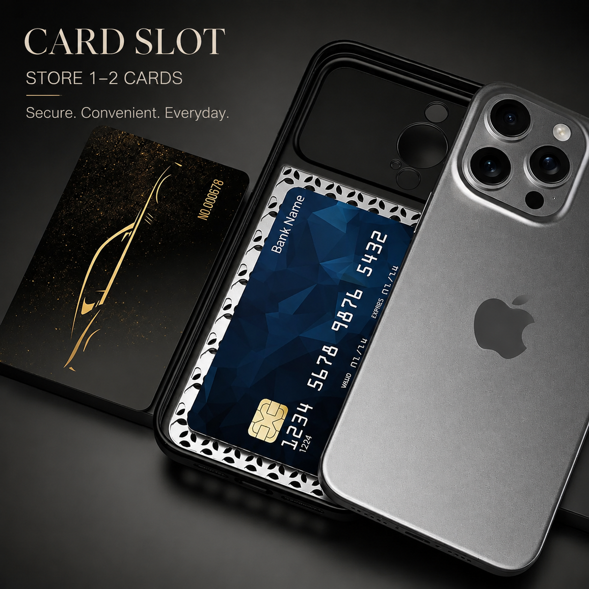 Premium iPhone Case Aluminum Alloy Protective Cover Breathable Metal Design Anti Fingerprint Finish Scratch Resistant Slim Frame Lightweight Structure
