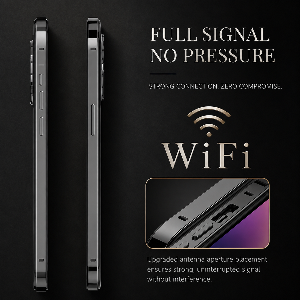 Premium iPhone Case Aluminum Metal Bumper Shockproof Protective Cover Silicone Frame Reinforced Corners Anti Scratch Slim Lightweight Rugged Edge Protection